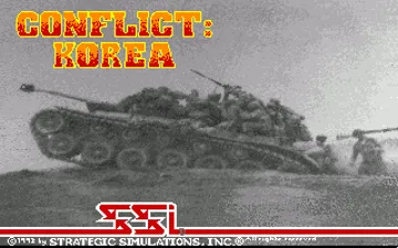 Conflict - Korea_Disk1 screen shot title